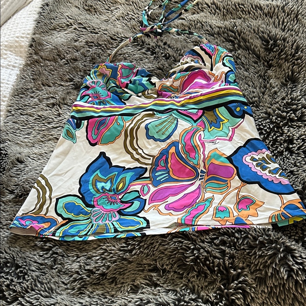 Trina Turk Tankini Top Multicolor 6